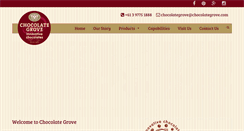 Desktop Screenshot of chocolategrove.com